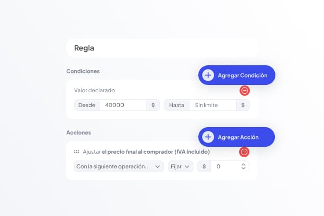 Automatiza y personaliza tu logística con tus reglas