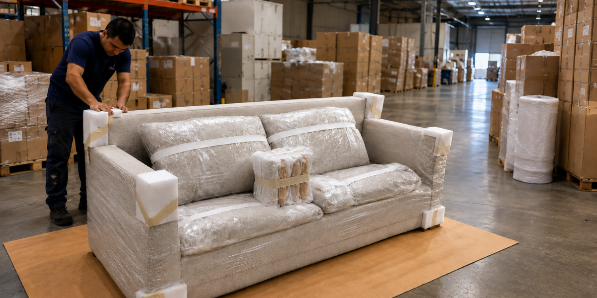 Cómo embalar muebles