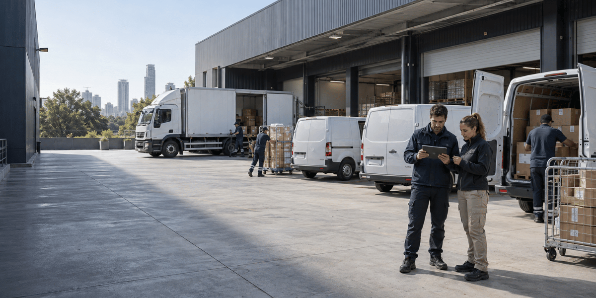 Flota propia y transportes tercerizados